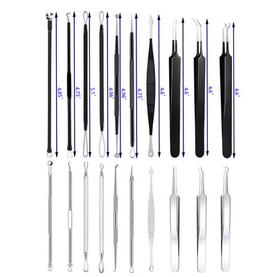 10 Pcs Blackhead Remover Comedone Extractor Kit