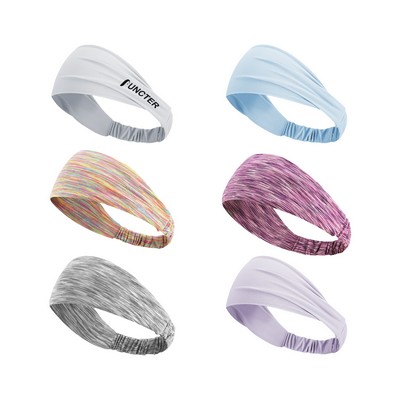 W/High Elastic Belt Sweat Absorbing Headband