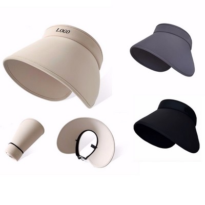 Wide Brim Hollow Top Sun Hat