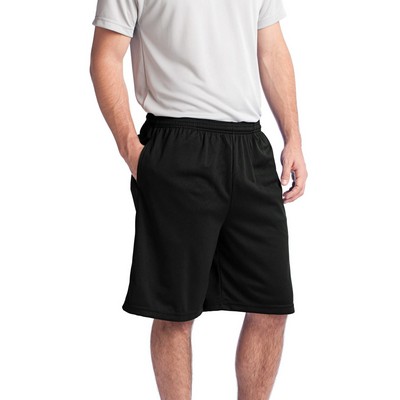 Sport-Tek PosiCharge Tough Mesh Pocket Short