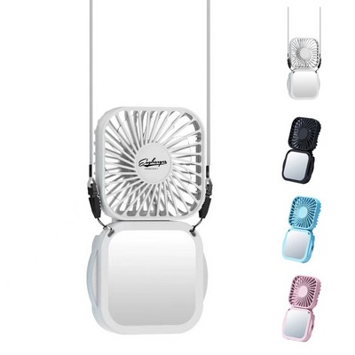 Mini Fan with Mirror