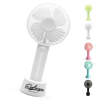 Versatile Rechargeable Handheld Fan