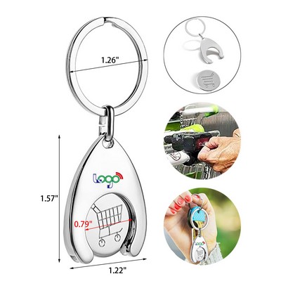 Quarter Holder Keychain