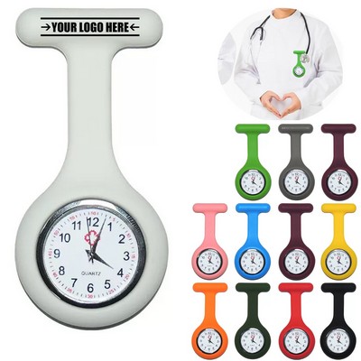 Silicone Lapel Pin Pocket Fob Stethoscope Watches