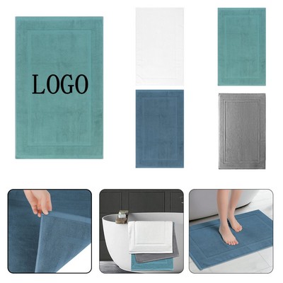 Cotton Hotel Bathroom Floor Mat