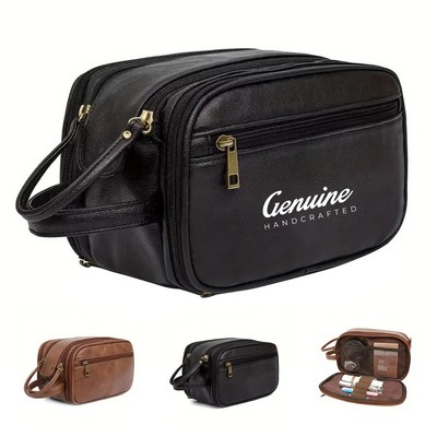 PU Leather Cosmetic Bag