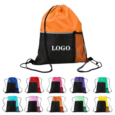 210D Polyester Dual Pocket Sling
