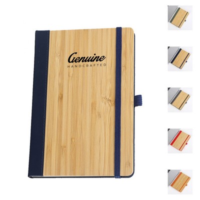 Bamboo Cover Cork Notebook
