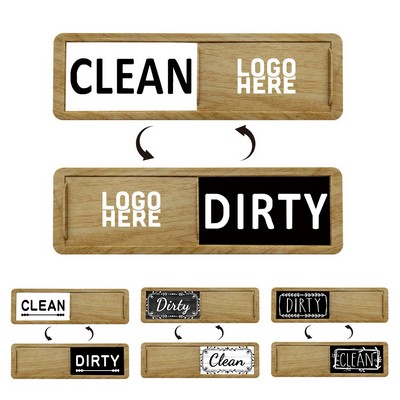 Dishwasher Magnet Clean Dirty Sign