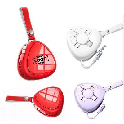 Charging Cable with 3 - in - 1 Connector Functionality