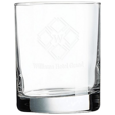 Round 10.5 oz Whiskey Glass