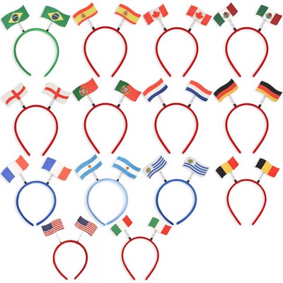 International Flag Headband for Games and Celebrations