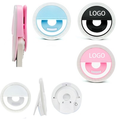 Live Beauty Selfie Lighting Circular Charging LED Fill Light