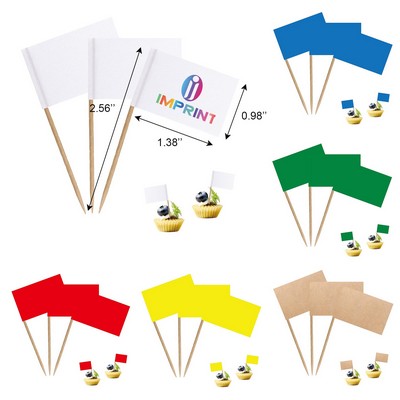Personalized Toothpick Flag