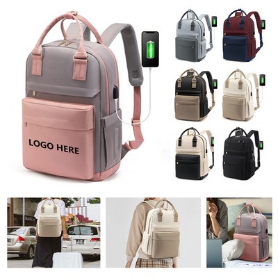 Tech-Friendly Commuter Backpack