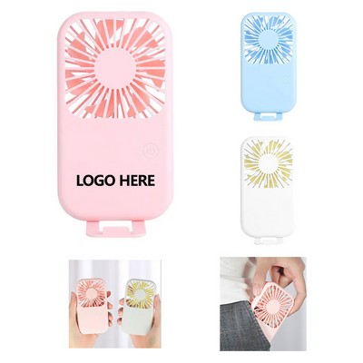Portable USB Phone Holder Fan