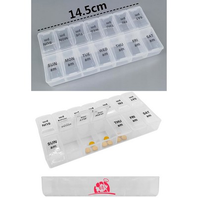 AM/PM 7 Day Pill Case
