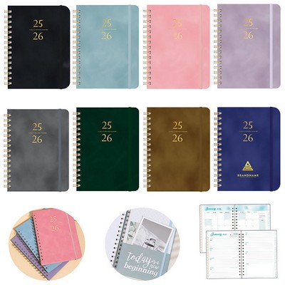 12 Month Academic Calendar Planner 2025-2026