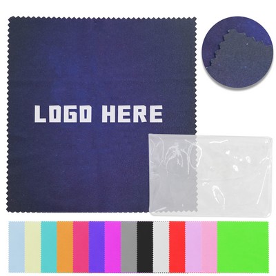 Premium Customizable Microfiber Cleaning Cloths Eyeglass