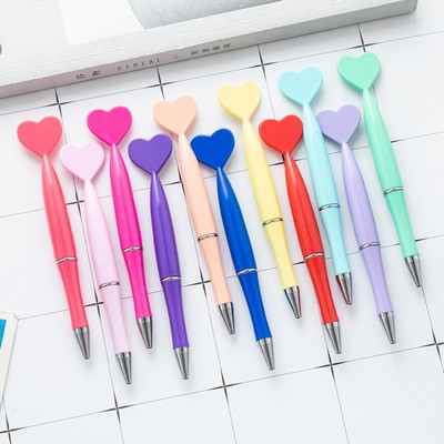 Heart - Shaped Twist Ballpoint Pen