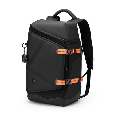 SwissDigital® SEON RFID USB Charging Port Waterproof Backpack
