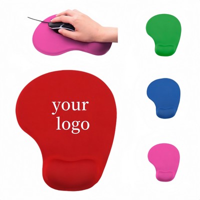 Silicone Mouse Pad with Wrist Rest