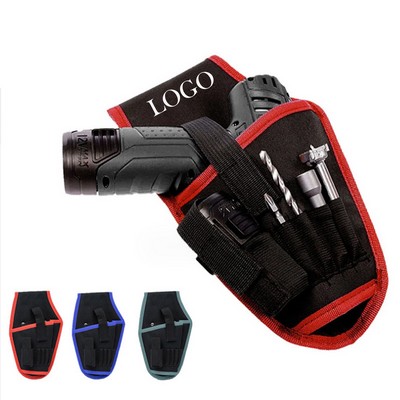 Drill Holster Pouch Electrician Waist Tool Belt Bag