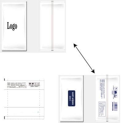 Custom Full-Color Alcohol-Free Wipes