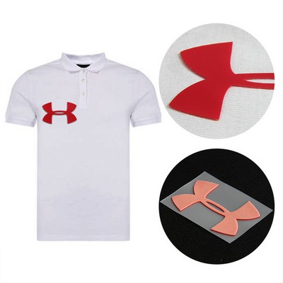 3mm Thick Silicone Heat Transfer Sticker Label with Adhesive Backing