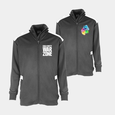 Youth Dash Piqué Full Zip Performance Jacket