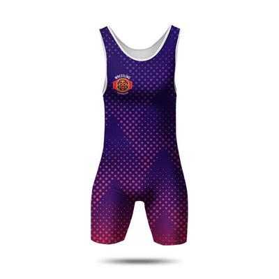 Men's Wrestling Singlet Full Sublimated