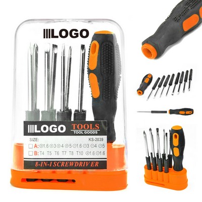 8 in 1 Multi-function Screwdriver Tool Set