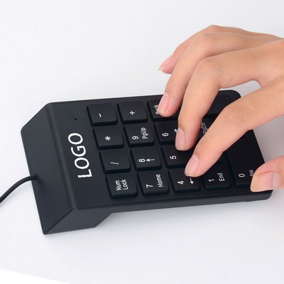 Thin Wired Digital Keypad for Finance