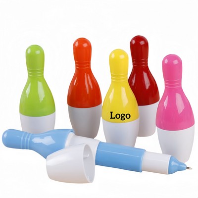 Bowling Retractable Pen
