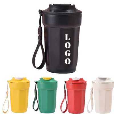 Octagonal Coffee Insulated Mug