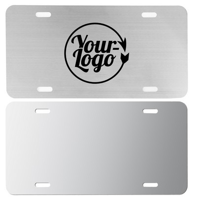 Aluminum Custome License Plate UV