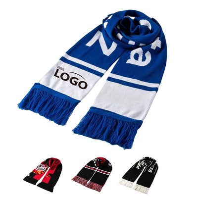Knitted Sports Scarf