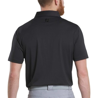 FootJoy Men's Solid Lisle Performance Golf Polo