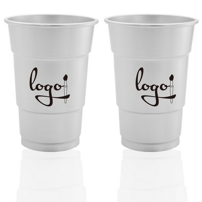 Custom Printed Single Wall Aluminum Cup