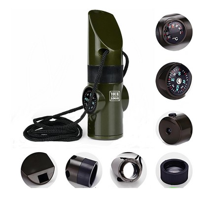 7 in 1 Emergency Whistle Kit