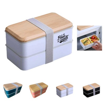 Healthy Heatable Double Layer Lunch Box