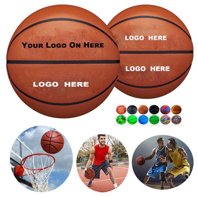 Custom 29.5" Indoor Outdoor Game Ball Size 7 Basketball