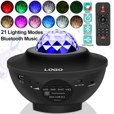 Led Remote Control Star Projector Light