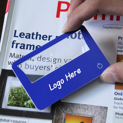 Light-up Credit Card Magnifier