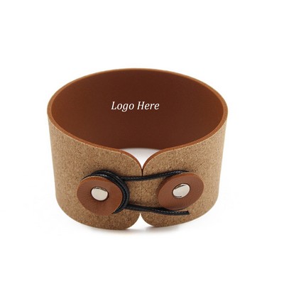 Unique PU Leather Cup Sleeve