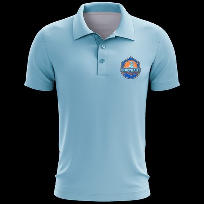 Men's and Kids' Custom Cotton Polo T-shirt 6.2 Oz (DTF)