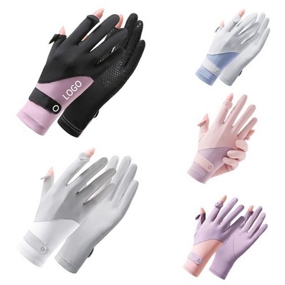 Touchscreen Sun Protection Gloves