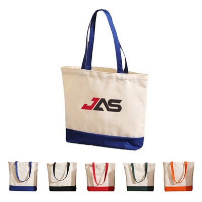 Cotton Canvas Boat Tote