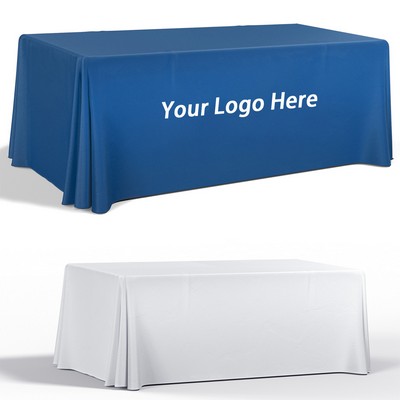 6' Deluxe Drape Standard Table Cover with Full-Color Sublimation