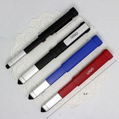 All in One Multi Tool with Phone Stand 6 Screwdrivers Stylus and Square Ballpoint Pen